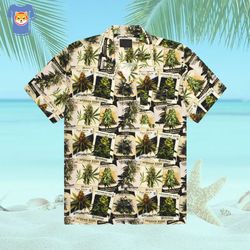herb afghan kush comlombian gold maui wowie hawaiian shirt