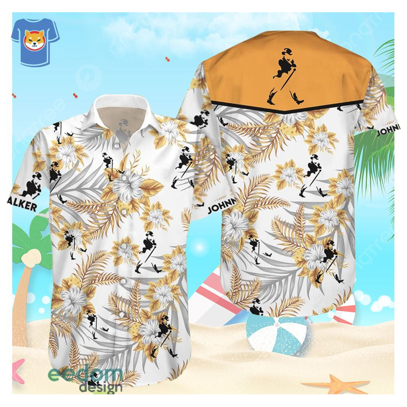 Johnnie Walker Hawaiian Shirt Best Summer Gift For Fans.jpg