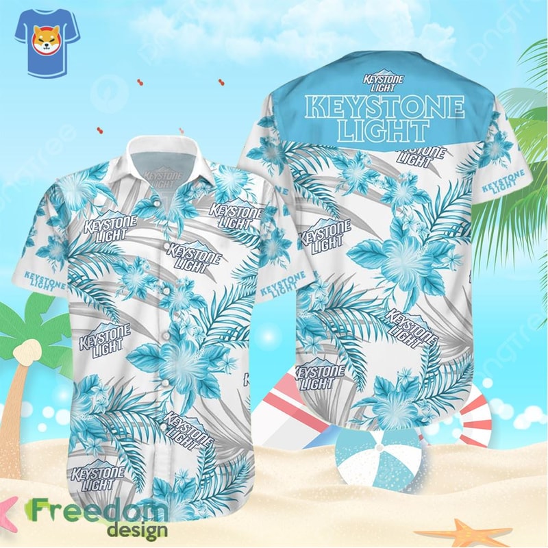 Keystone Light Beer Hawaiian Shirt Best Summer Gift For Fans.jpg
