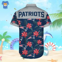 New England Patriots Aloha Beach Gift Hawaiian Shirt For Men And Women