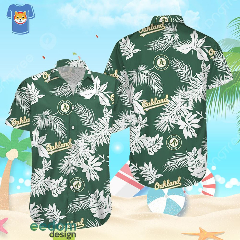 Oakland Athletics Hawaii Aloha Beach Gift Hawaiian Shirt For Men And Women.jpg
