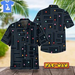 pac-man hawaiian shirt