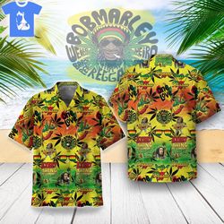 premium bob marley the king of reggae hawaiian shirt