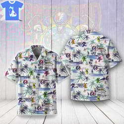 premium grateful dead summer hawaiian shirt