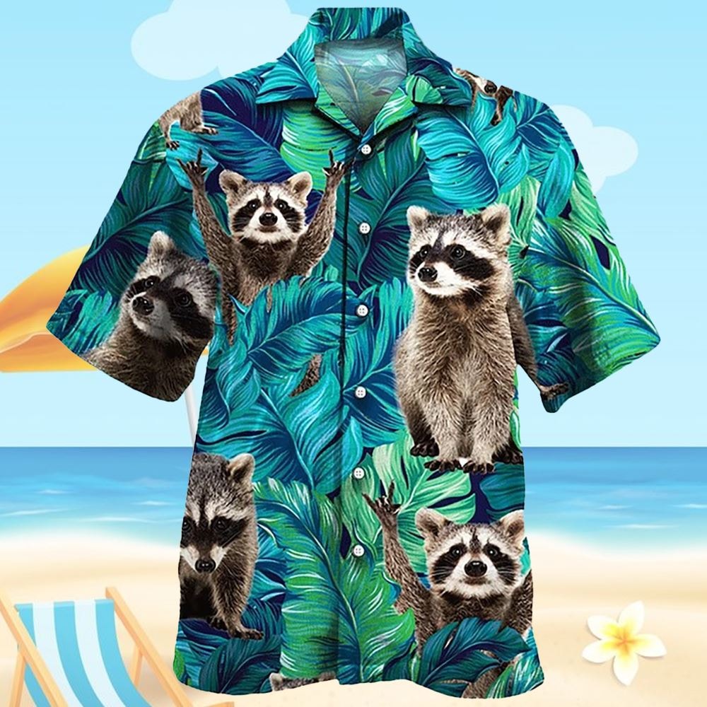 Raccoon Lovers Gift Hawaiian Shirt.jpg