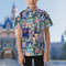 Retro Theme Park Attraction Hawaii Shirt, Magical Land Button Up Shirt, Theme Park Hawaiian Shirt, Family Trip 3D All Over Print Shirt.jpg