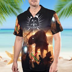 movie characters group beach trip hawaiian t-shirt, mouse duck bear family summer cruise summer shirt, 122