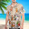 Squirrel Movie Hawaii Beach Shirt, Squirrel Movie Button Up Shirt Holiday, Squirrel Hawaiian Shirt Gift, Cartoon 3D All Over Print Shirt.jpg