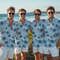 Summer Palm Trees Hawaiian Shirt, Beach Vibes Shirt, Matching Group Summer Shirt, Vacation Group Shirt.jpg