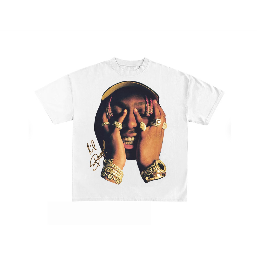 Lil Yachty Shirt, Vintage White Rap Tee, Hip Hop Graphic Print T-Shirt, Merch T Shirt Lil Yachty, Oversized Heavy Cotton White Tee Shirt.jpg