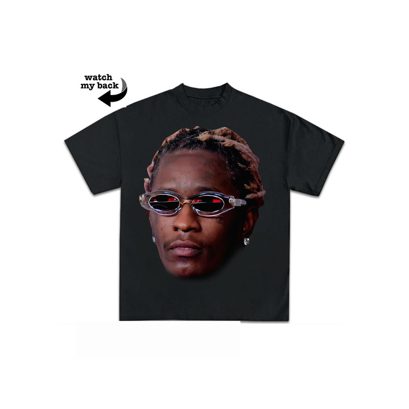 Young Thug ''Quote'' T-Shirt Black, Free Jeffery Vintage Rap Hip Hop Tee Young Thug, Merch Oversized Heavy Cotton Tee, Graphic Print Shirt.jpg