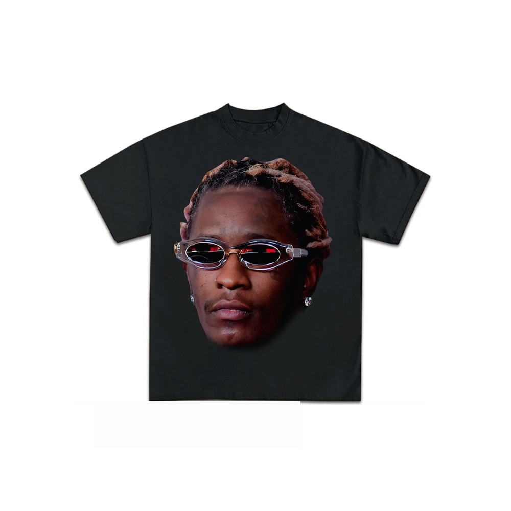 Young Thug Shirt, Vintage Rap Tee Young Thug Hip Hop Graphic Print T-Shirt, Merch T Shirt Gunna Young Thug Oversized Heavy Cotton Tee Shirt.jpg