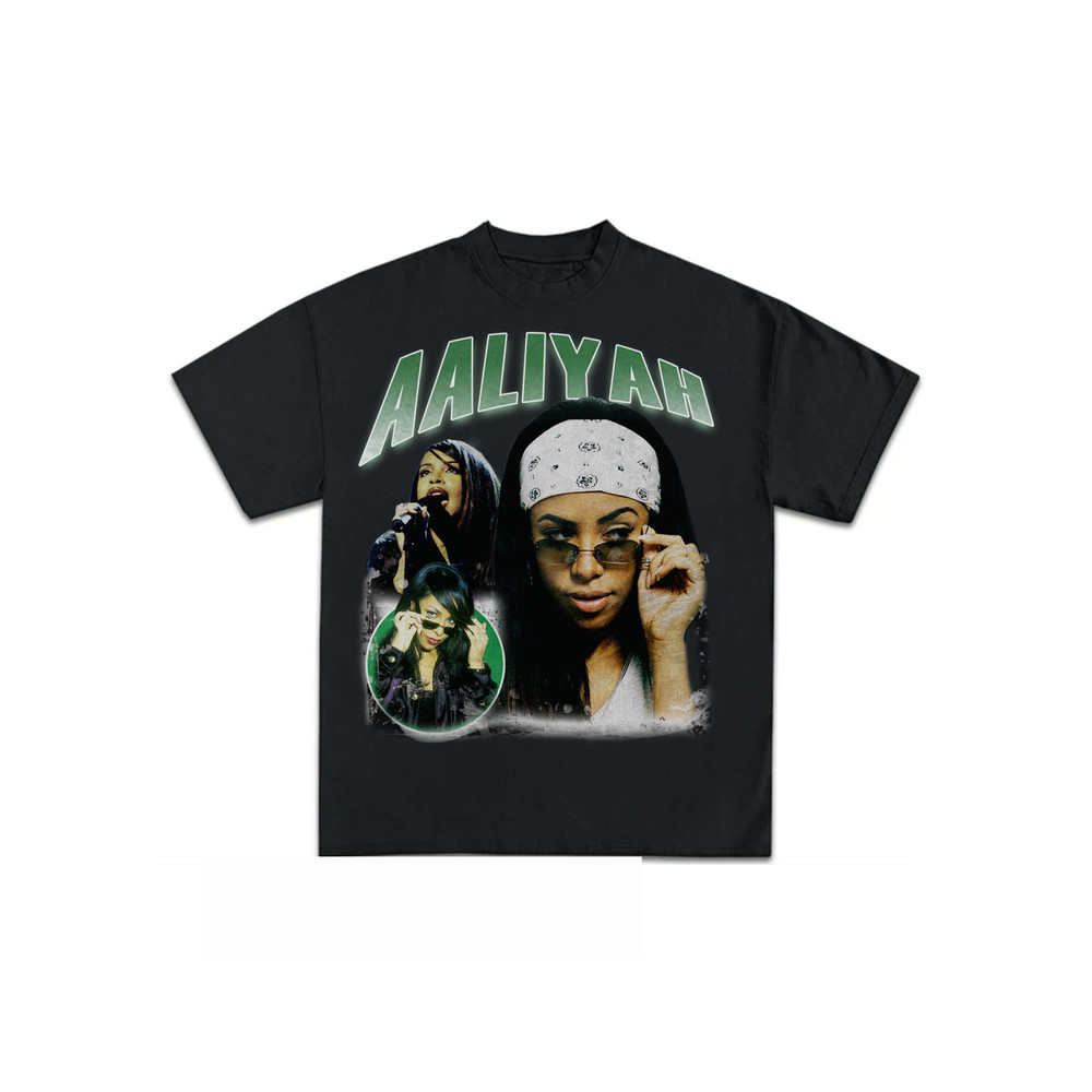 Aaliyah Bootleg Shirt Black, Vintage Rap Hip Hop Tee Aaliyah, Merch Oversized Heavy Cotton Tee, Aaliyah Bootleg T Shirt, Vintage Graphic Tee.jpg