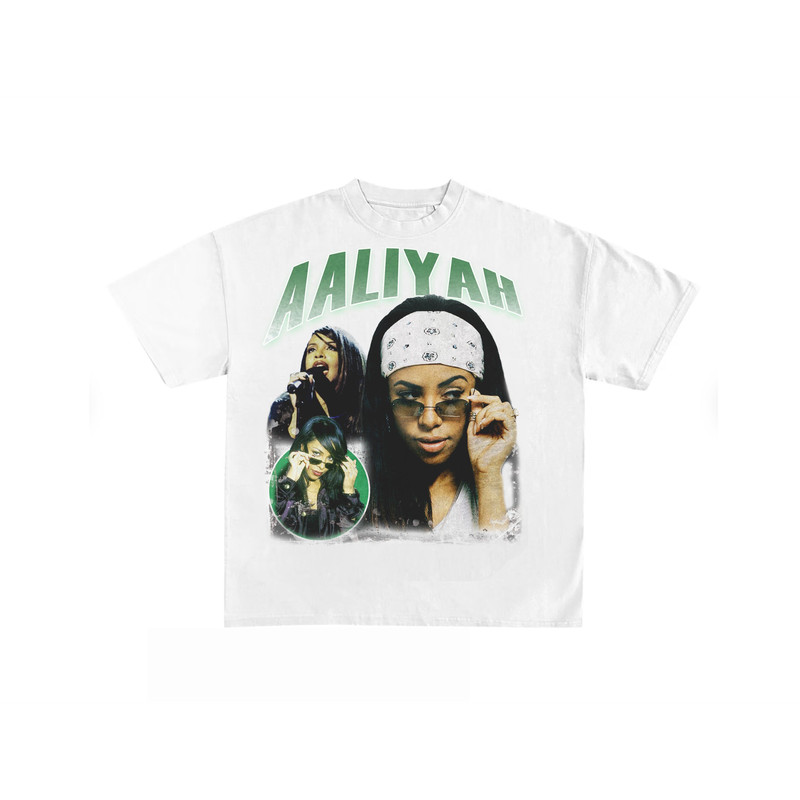 Aaliyah Bootleg Shirt White, Vintage Rap Hip Hop Tee Aaliyah, Merch Oversized Heavy Cotton Tee, Aaliyah Bootleg T Shirt, Vintage Graphic Tee.jpg