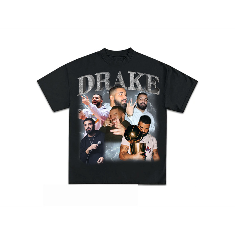 Drake Bootleg Shirt Black, Vintage Rap Hip Hop Tee Drake, Oversized Heavy Cotton Tee, Drake Bootleg T Shirt, Vintage Graphic Tee, Her Loss.jpg