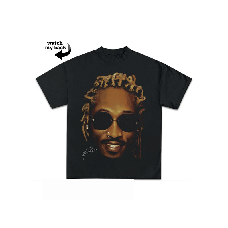 Future ''Quote'' T-Shirt Black, ''I Never Liked You'', Vintage Rap Hip Hop Tee Future, Merch Oversized Heavy Cotton Tee, Future Print Shirt.jpg