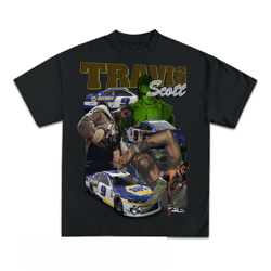 travis scott bootleg shirt white, vintage rap hip hop tee travis scott