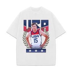 austin reaves team usa - basketball graphic design t-shirt
