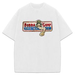 forrest gump bubba shrimp co. vintage movie graphic design t-shirt