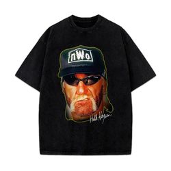 hulk hogan vintage oil paint style nwo hulkster hulkamania 90s retro