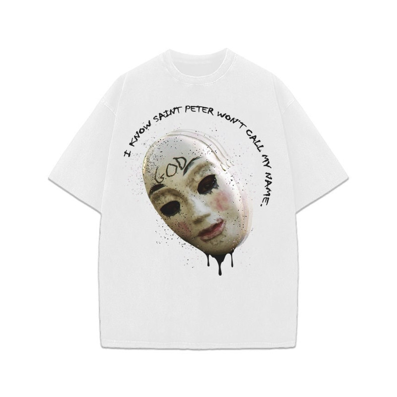 The Purge Mask I Know Saint Peter Won't Call My Name Unisex Graphic T-Shirt.jpg