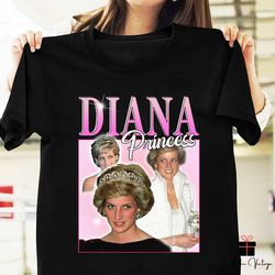 princess diana homage t-shirt, diana spencer shirt, princess of wales