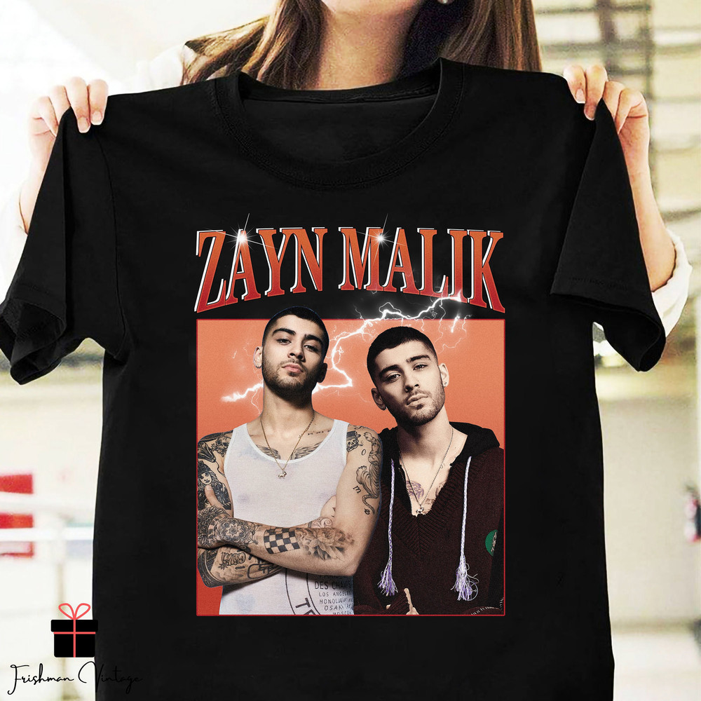 Zain Javadd Malik Singer Homage Vintage T-Shirt, Zayn Malik Shirt, Zayn Malik Fans Gift, One Direction Band Shirt, Pop Music Shirt.jpg