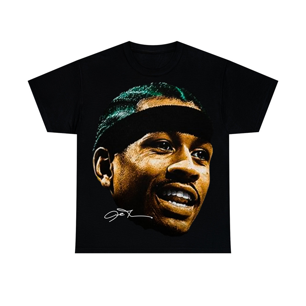 ALLEN IVERSON T-SHIRT Rare The Answer Rap Tee Vintage Style Graphic Print Collectible Kobe Lebron Shaq.jpg