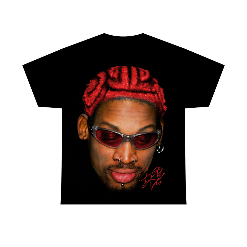 DENNIS RODMAN T-SHIRT Rare black Homage Vintage Rap Tee Hip Hop Style Chicago Bulls Scottie Pippen The Last Dance.jpg