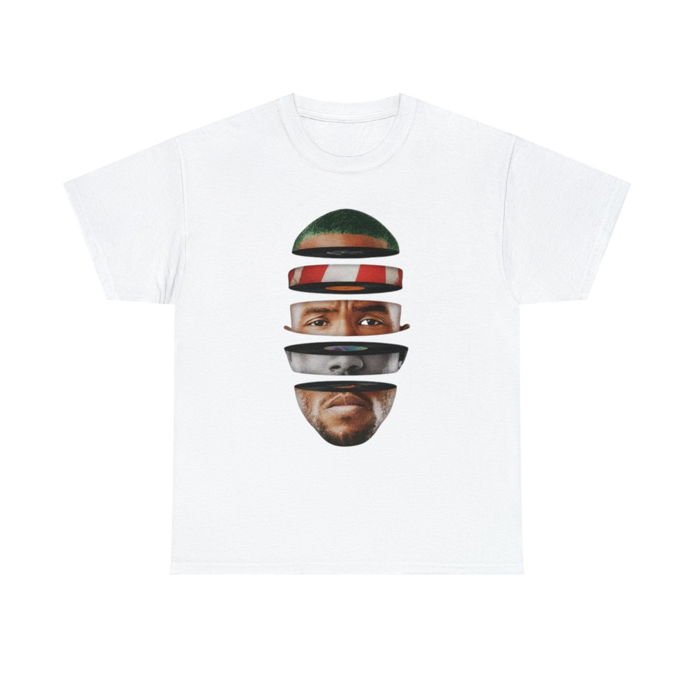 FRANK OCEAN T-SHIRT Rap Tee Jumbo Face Album Cover Graphic Blond Odd Future Rare Vintage Style .jpg