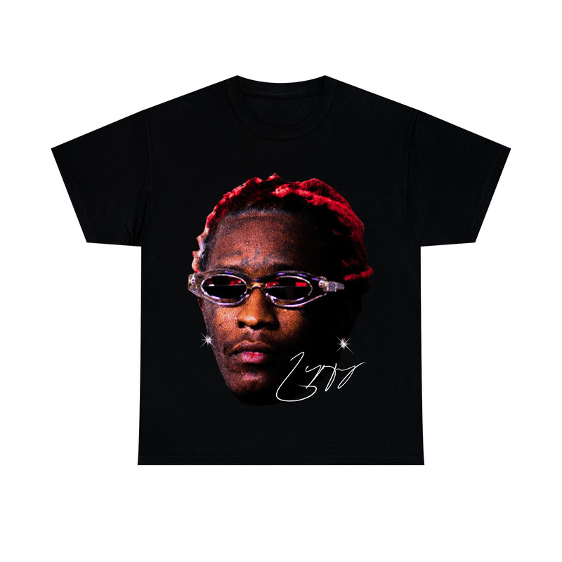 YOUNG THUG T-SHIRT Rap Tee Concert Merch Kanye Thugger Slime Season.jpg
