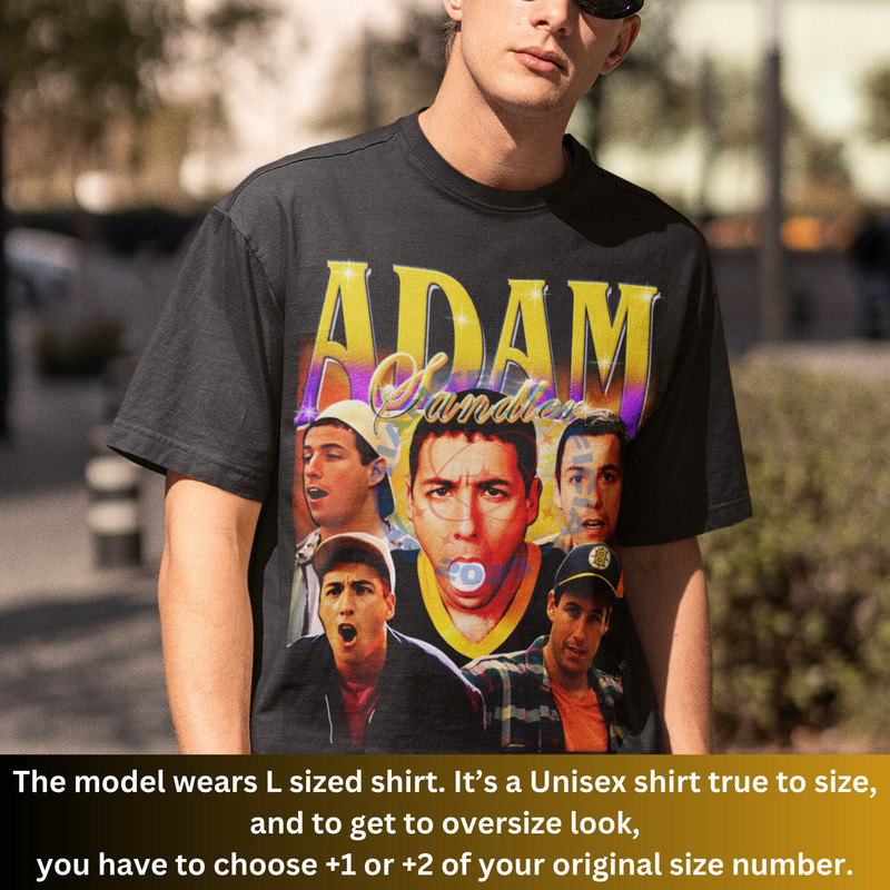 Limited Adam Sandler Shirt, Homage Adam Sandler Comedian 90s, Adam Sandler Fan, Adam Sandler Tv Show Gift For Women And Man, Unisex Clothing.jpg