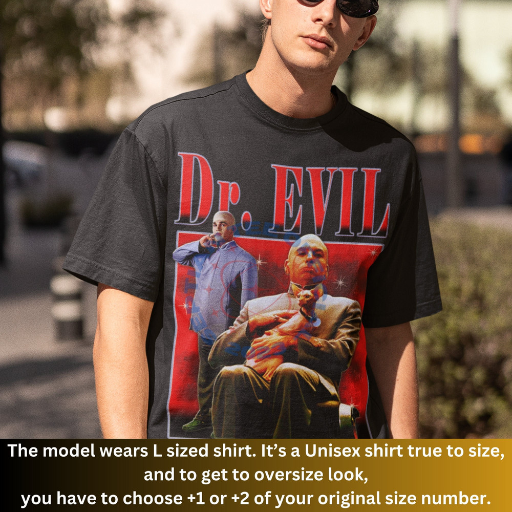 LIMITED Dr EVIL SHIRT, Homage Dr Evil, Gift For Wife, Gift For Man And Wowen Tee, Dr Evil Fan, Dr Evil Merch, Vintage Dr Evil Shirt.jpg
