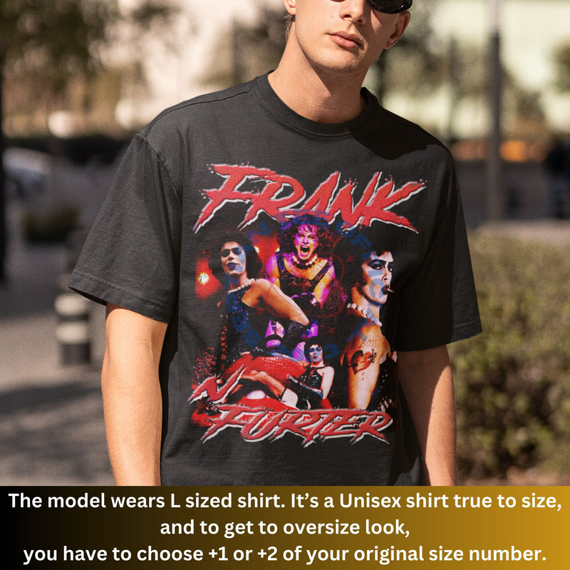 LIMITED FRANK N FURTER Shirt, Rocky Horror Picture Tshirt, Frank N Furter Vintage Tee, Gift For Women And Man, 80s Shirt, Graphic Horror Tee.jpg
