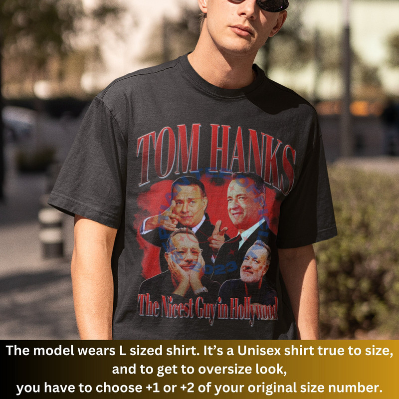 LIMITED TOM HANKS The Nice Guy In Hollywood Shirt, Homage Tom Hanks, Tom Hanks Fan, Tom Hanks Merch, Tom Hanks Gift, Gift For Women Man.jpg