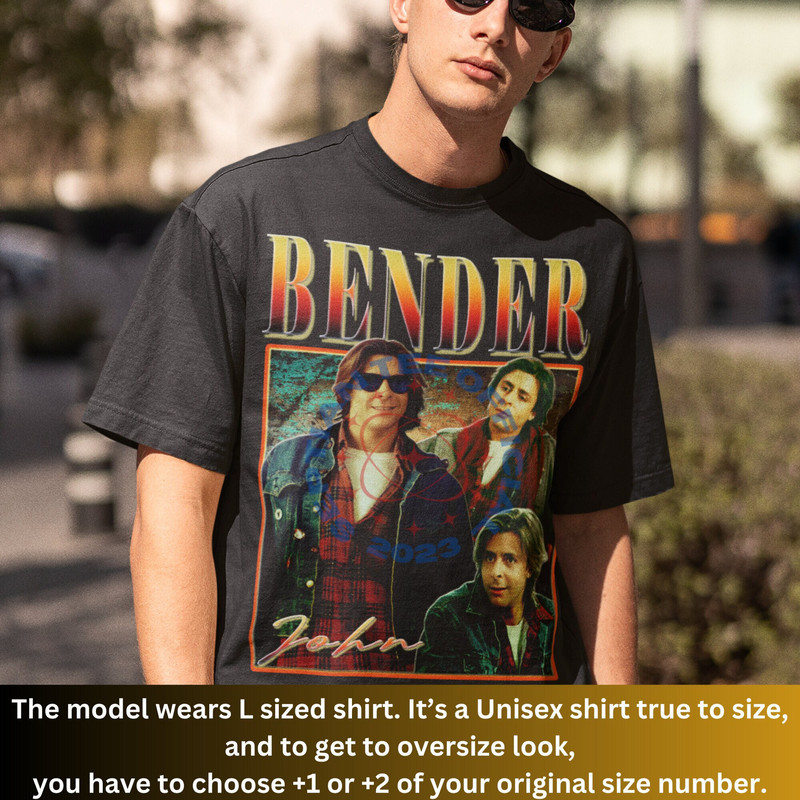 LIMITED John Bender Shirt, Bootleg 90s Shirt, Homage John Bender, John Bender Fan, John Bender Merch, Gift for Wife, Gift For Boyfriend.jpg