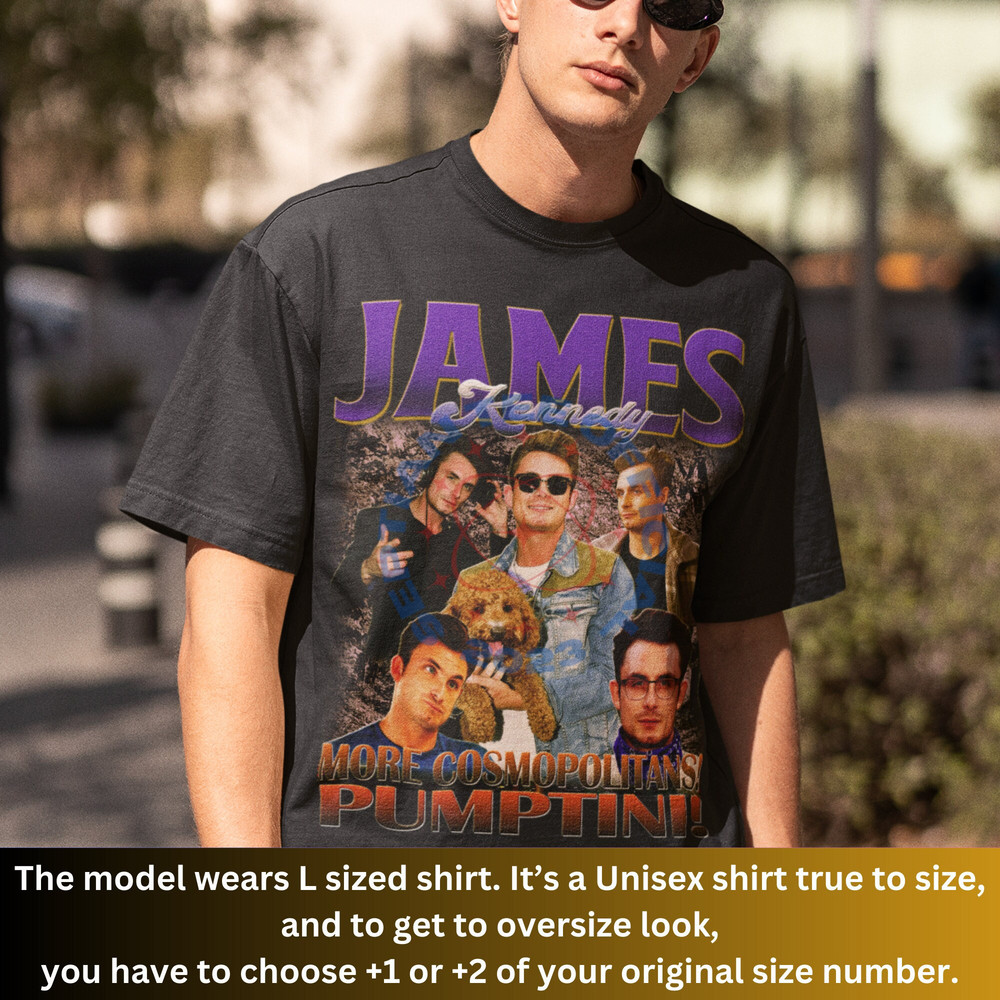 LIMITED JAMES KENNEDY Shirt, Homage James Kennedy, James Kennedy Quote, More Cosmopolitans!, Vanderpump Rules Fan Gift Graphic tee.jpg