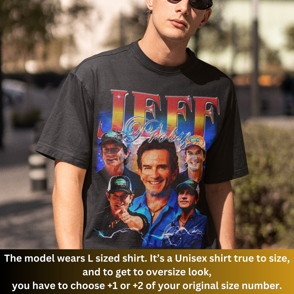 Limited Jeff Probst Shirt, Homage Jeff Probst Presenter, Jeff Probst Vintage Shirt, Television Presenter Tee, Jeff Probst Tv Show, Unisex.jpg