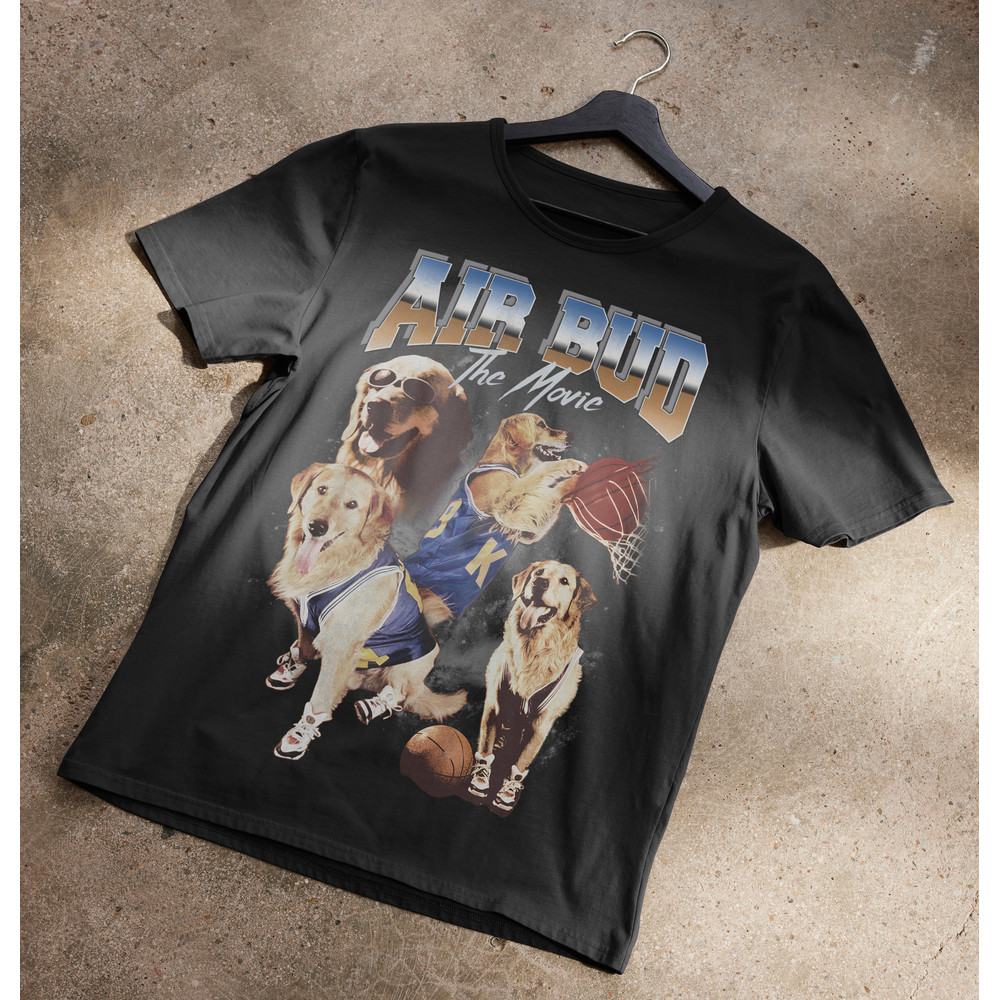 Air Bud 90's Bootleg T-Shirt.jpg