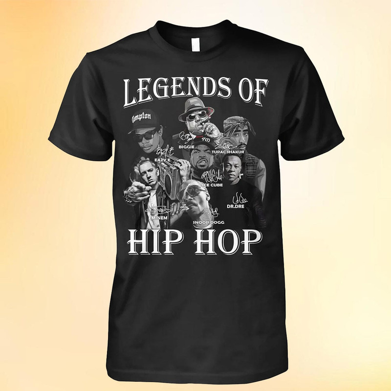 Hip Hop Legends Shirt, Snoop Dogg Shirt, Tupac & Dr Dre Shirt, Eniem Shirt, Biggie Smalls Shirt, Ice Cube Shirt, Eazy E Fathers Day Gifts.jpg