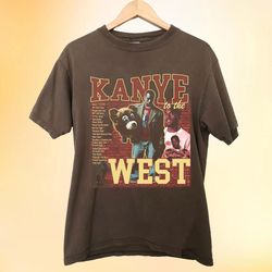 kanye west shirt, kanye west college dropout shirt, kanye west donda, yeezy gap,