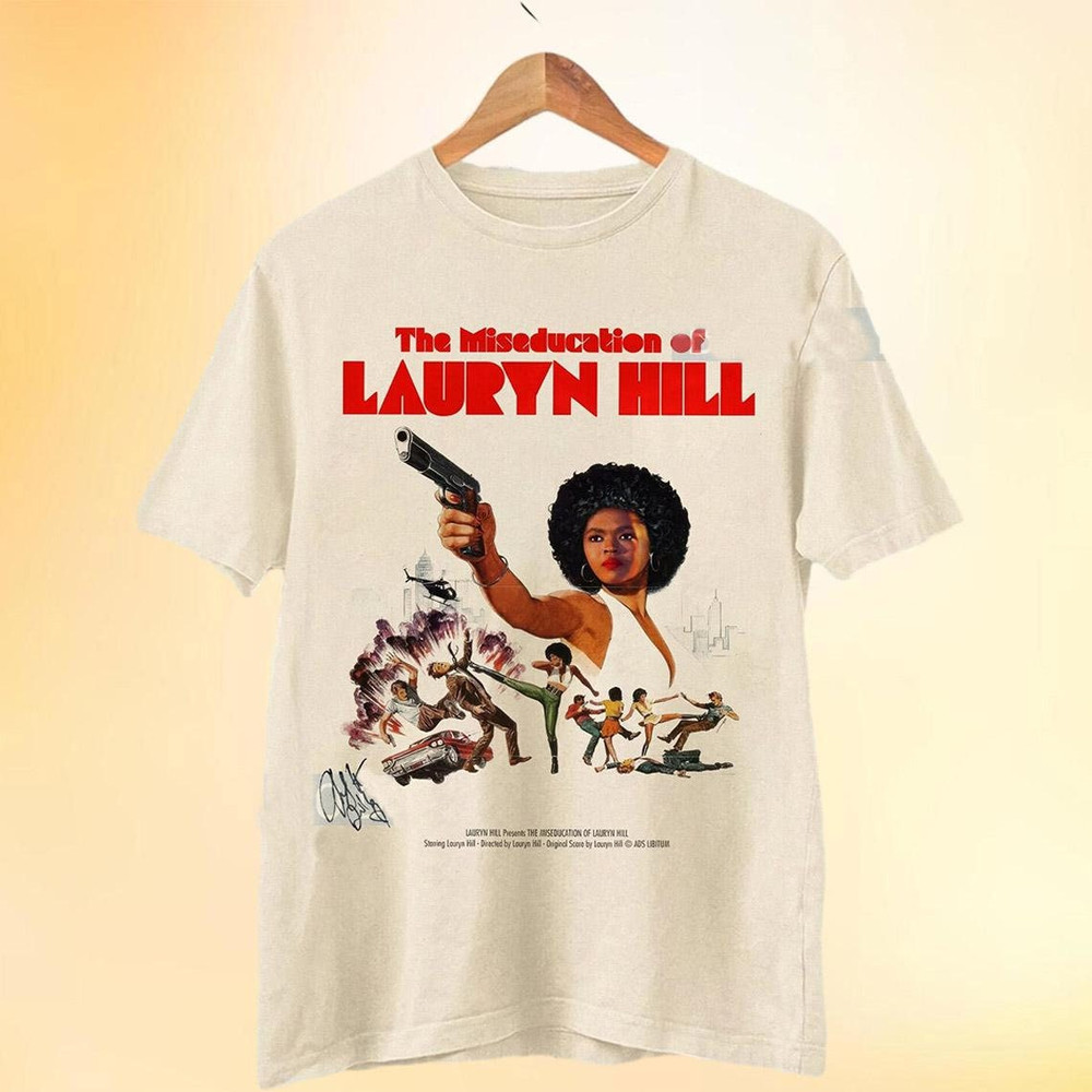 Lauryn Hill Shirt, The Miseducation Of Lauryn Hill T-shirt, Lauryn Hill Tee, Lauryn Hill Hip-Hop Shirt, Music Gift For Men Women.jpg