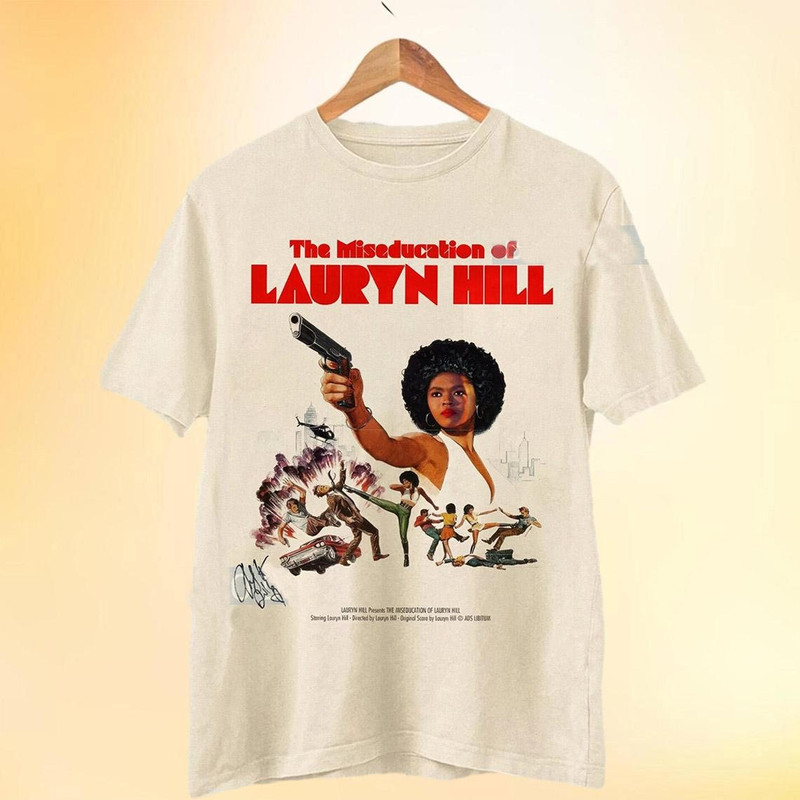 Lauryn Hill Shirt, The Miseducation Of Lauryn Hill T-shirt, Lauryn Hill Tee, Lauryn Hill Hip-Hop Shirt, Music Gift For Men Women.jpg