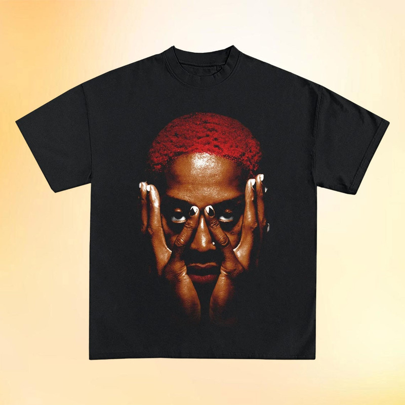 Dennis Rodman Shirt , Dennis Rodman Tee Shirt, Basketball Shirt, NBA Fan Shirt, Gift For Him Or Her, Chicago Bulls Shirt.jpg
