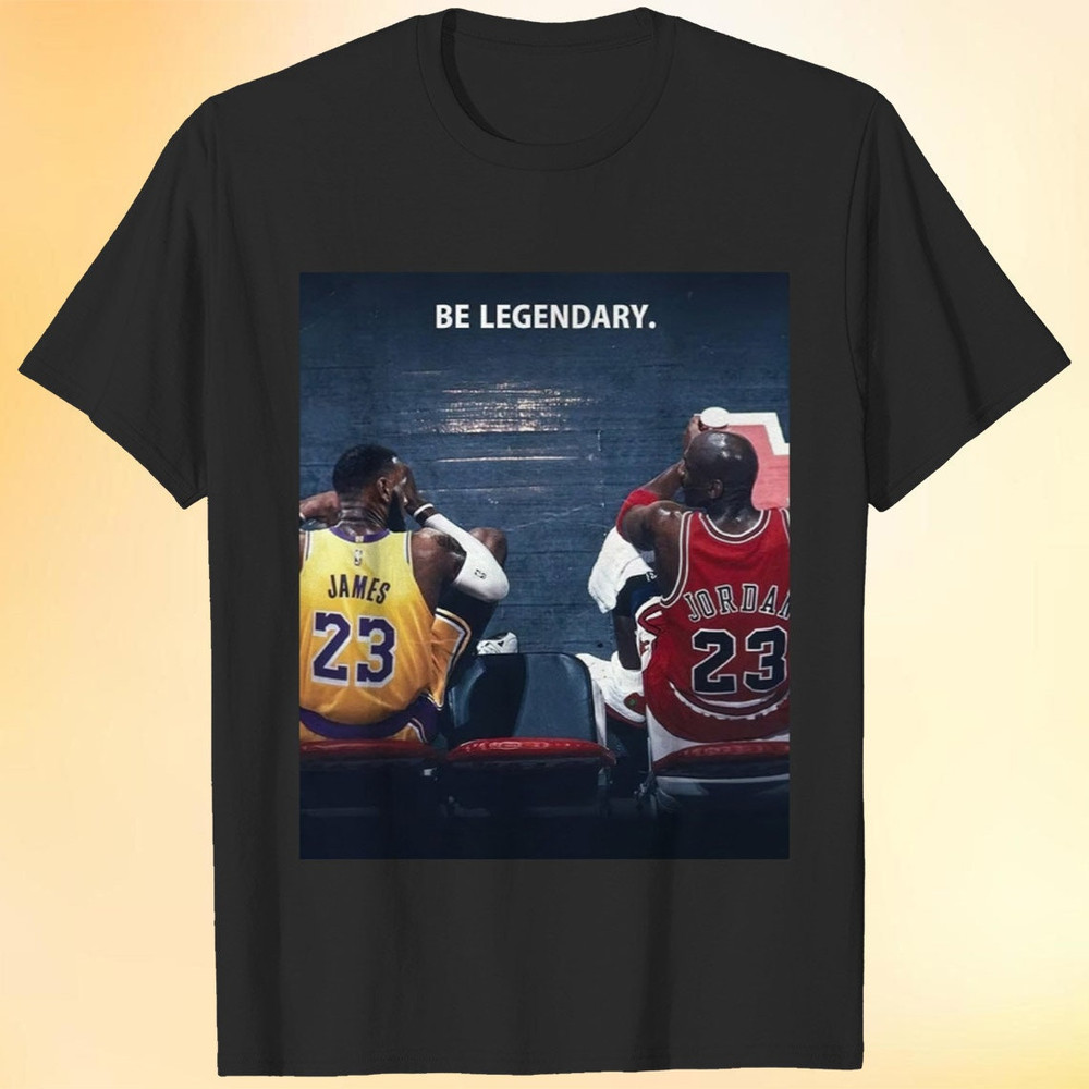 NBA Legendary Shirt, Lebron James Shirt, Michael Jordan Shirt, King James, King Jordan, Basketball Shirt, NBA Fan Shirt.jpg