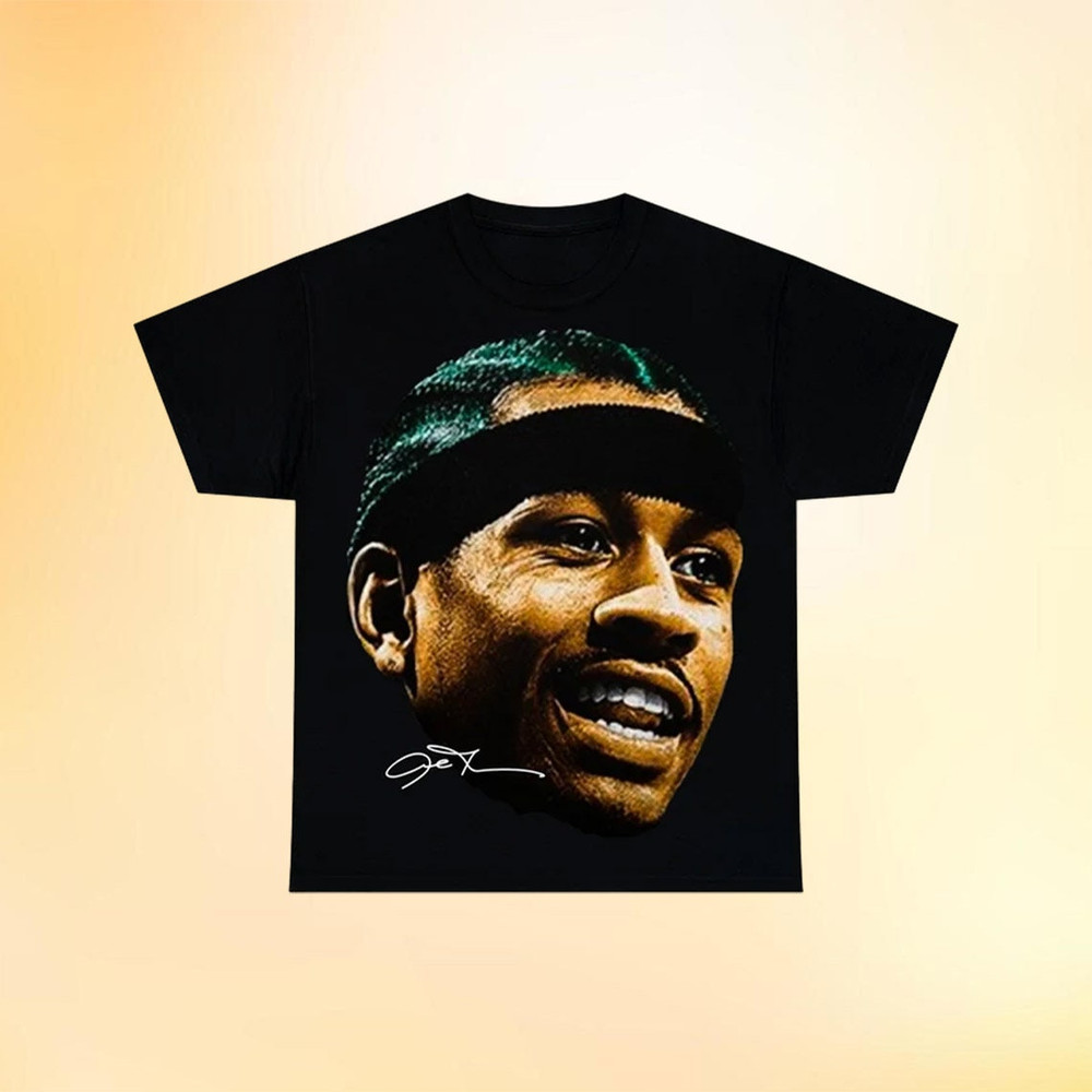 Allen Iverson Shirt, Allen Iverson Tee, Allen Iverson The Answer Basketball Shirt, Face Shirt, Gift Fan Allen Iverson, Basketball Shirt.jpg