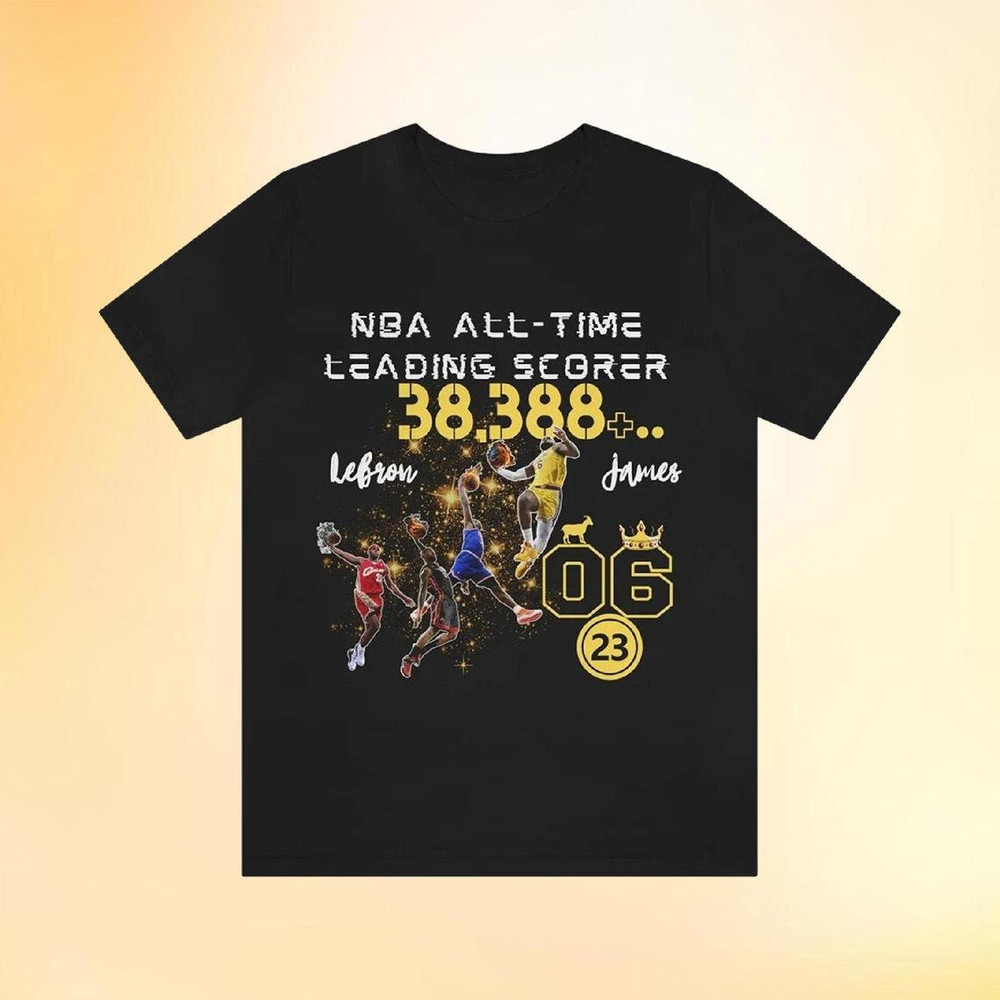 Lebron James Shirt, Lebron James Tee, Lebron James Goat Shirt, NBA All Time Leading Scorer Shirt, Basketball Shirt, NBA Fan Shirt.jpg