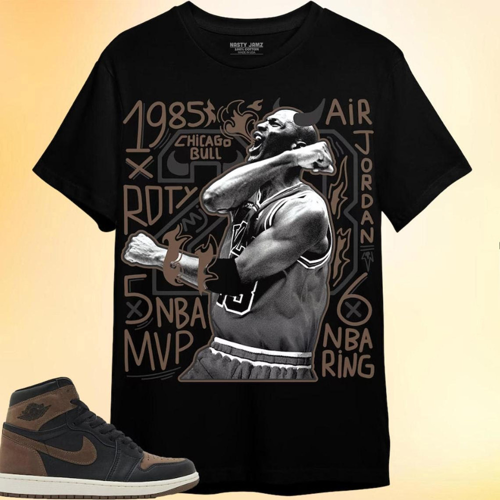 Michael Jordan Shirt, Michael Jordan Graphic Tee, MJ 23 Shirt, MJ 23 Shirt To Match Sneaker, Jordan 1 Palomino Unisex Shirt, NBA Shirt.jpg