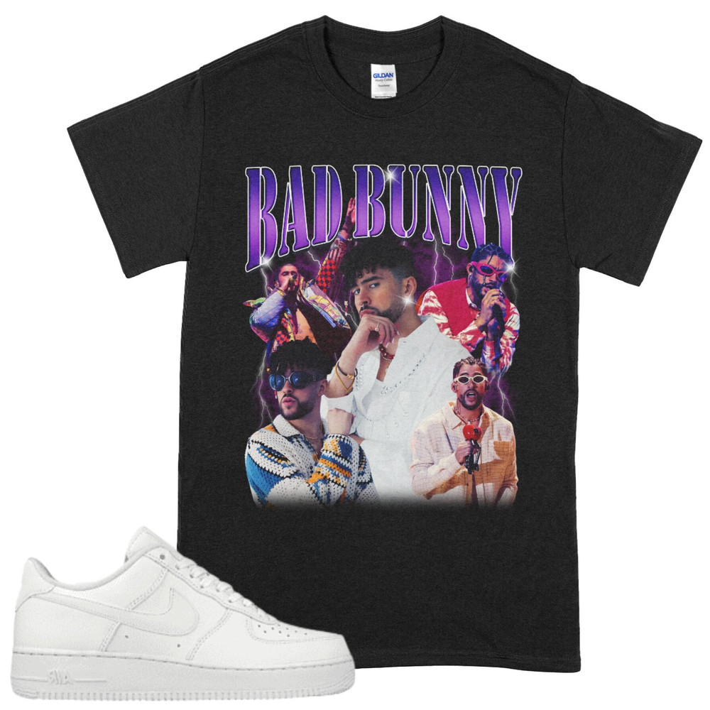 BAD BUNNY Shirt, Bad Bunny Benito Antonio Shirt, Bad Bunny Tribute Rap Shirt, Rap Hip-hop T-shirt.jpg