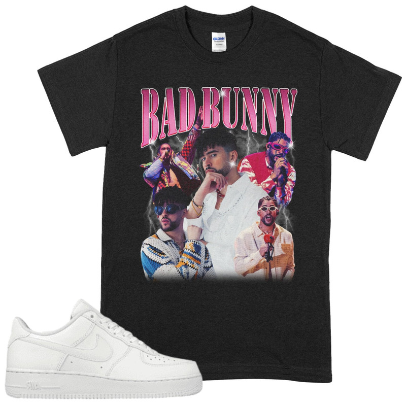 BAD BUNNY Shirt, Bad Bunny, Bad Bunny Retro Shirt, Bad Bunny Bootleg Rap Shirt.jpg